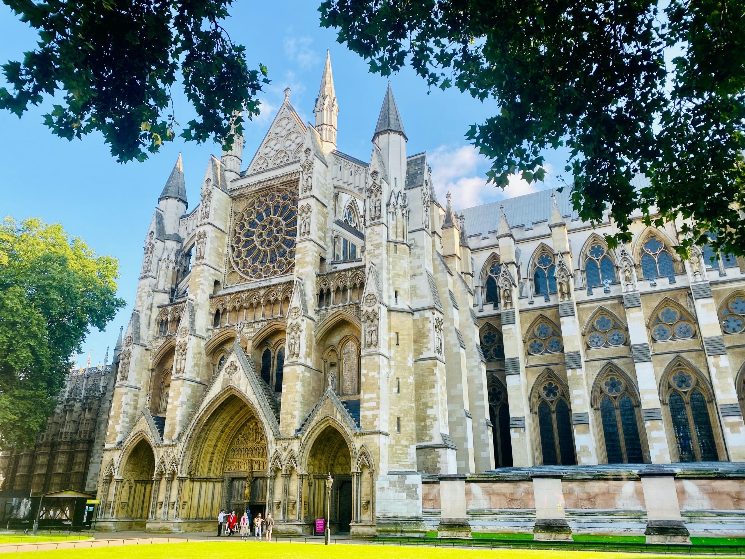 Westminster Abbey -kirkon julkisivu