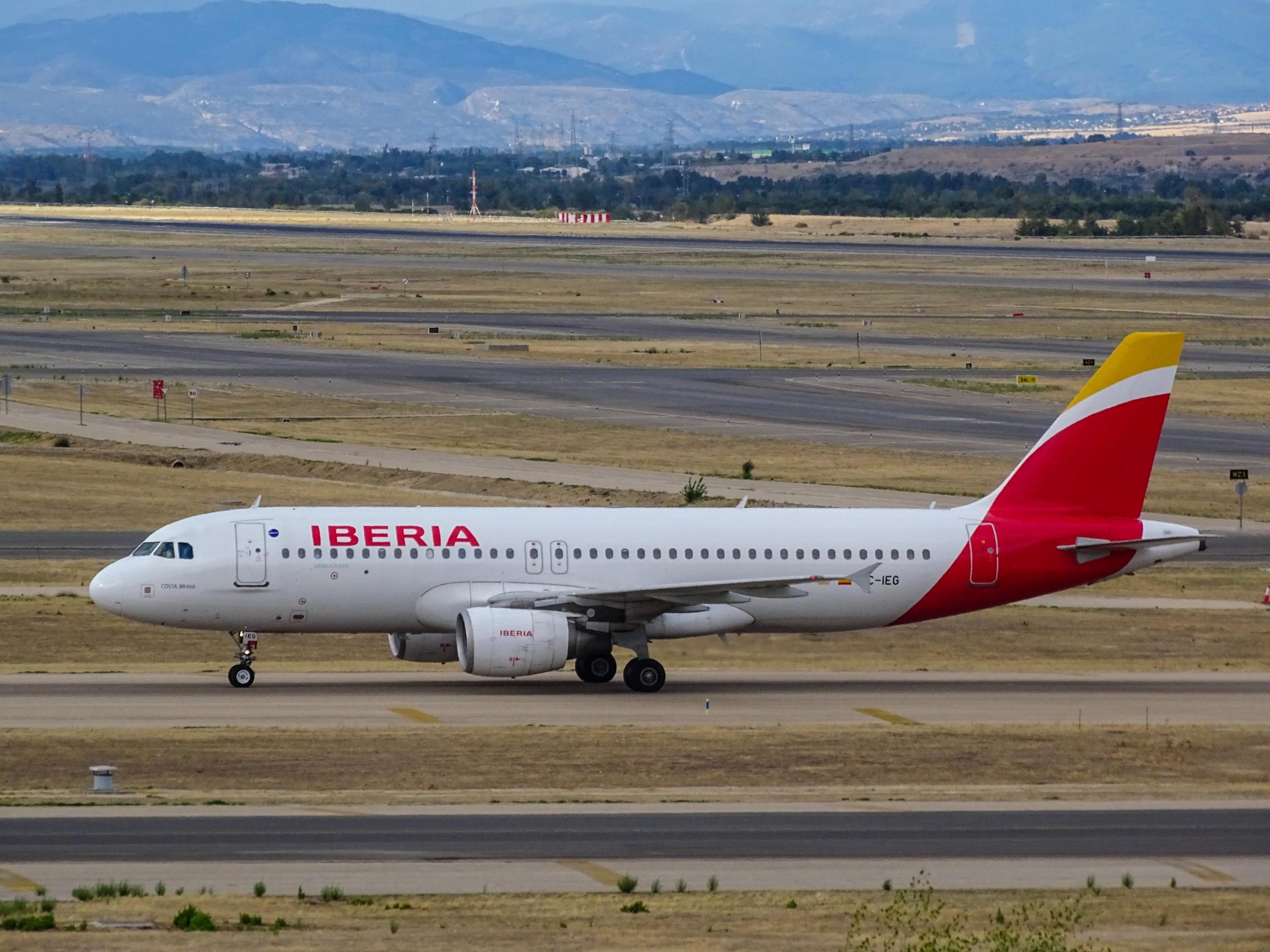 Lentokone Espanjaan