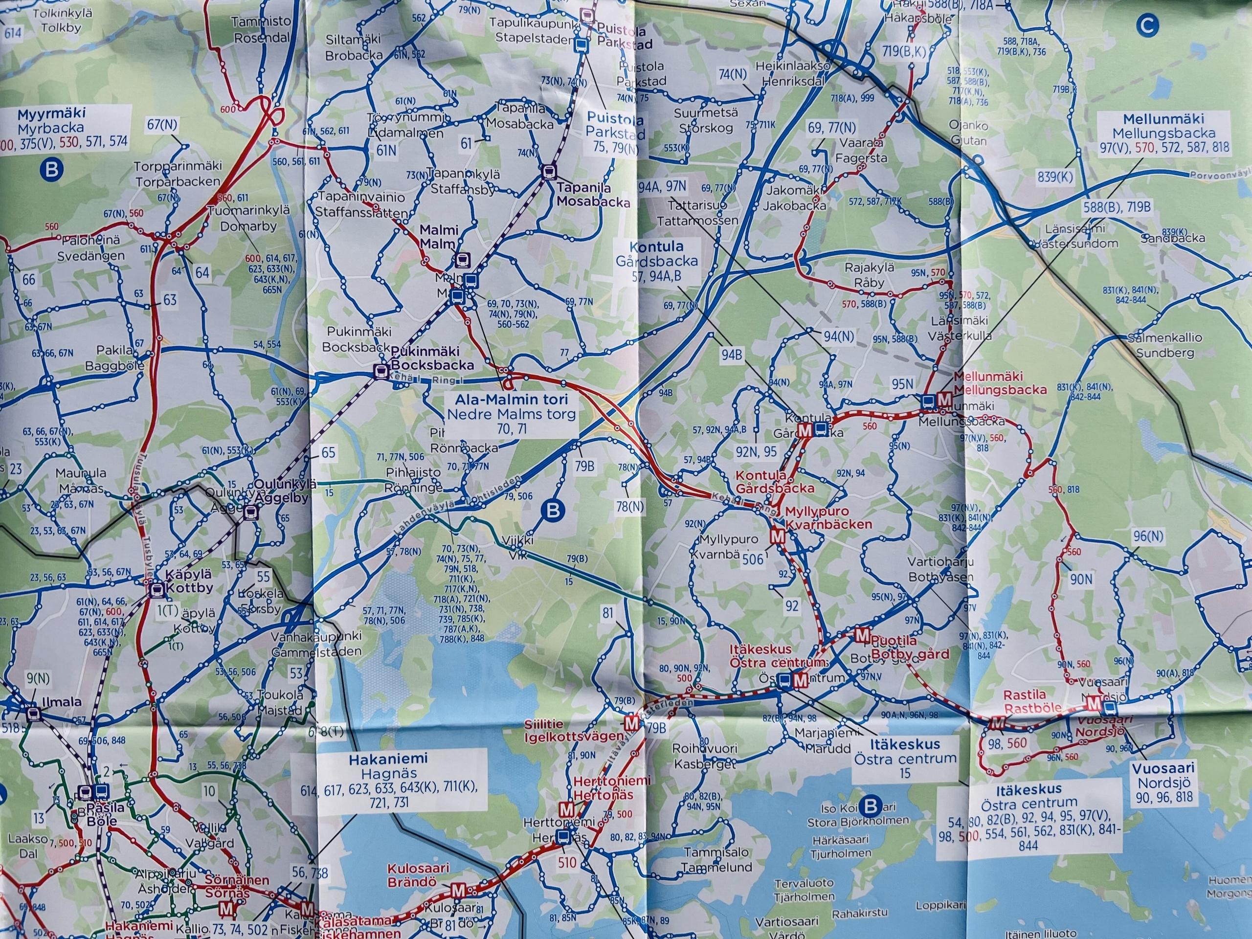 Helsingin linjakartasto