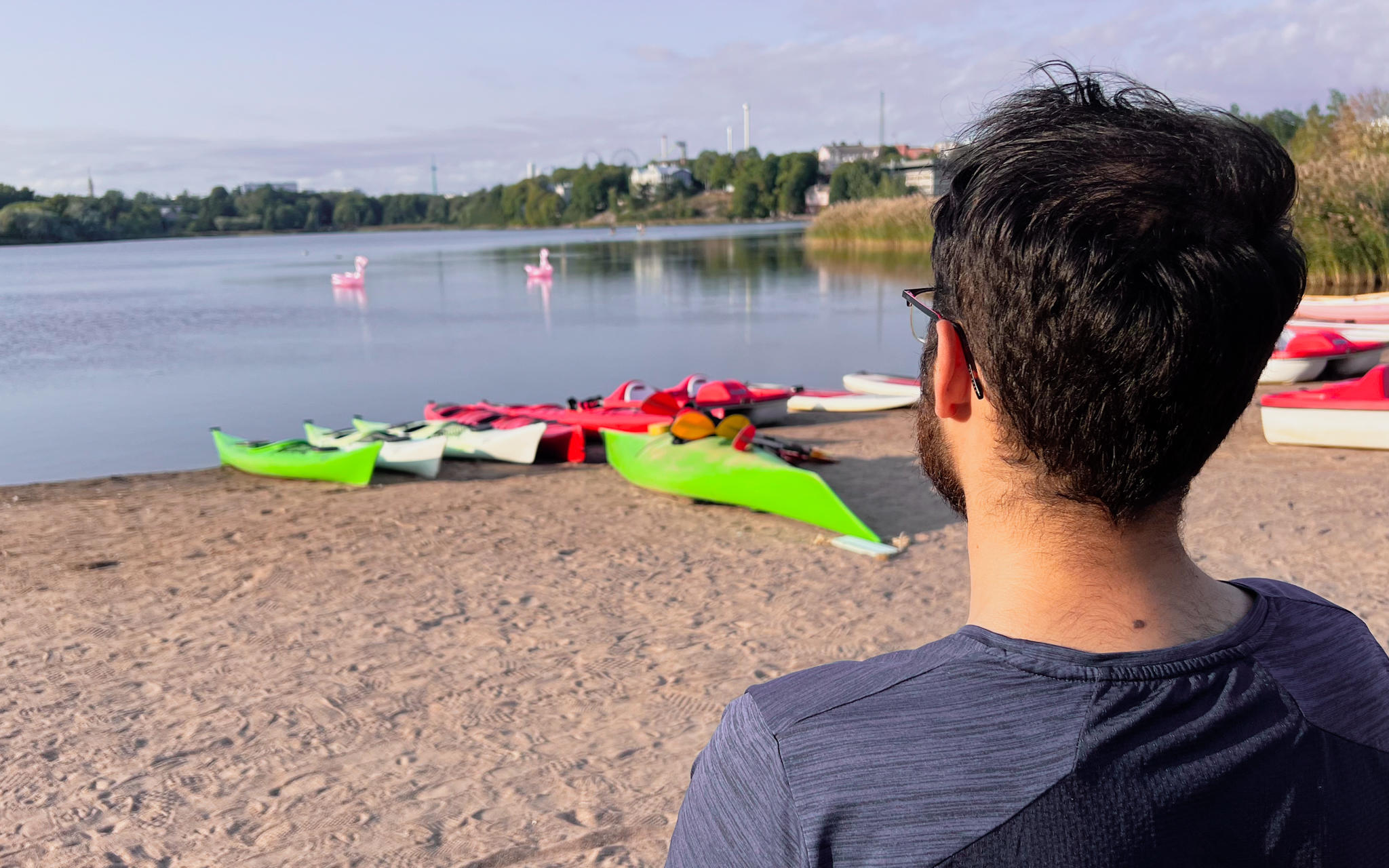 Töölönlahti kesällä