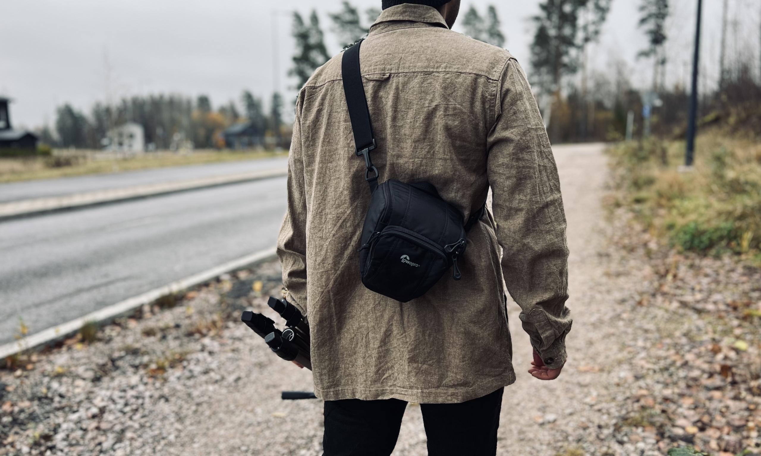 Valokuvaaja liikenteessä