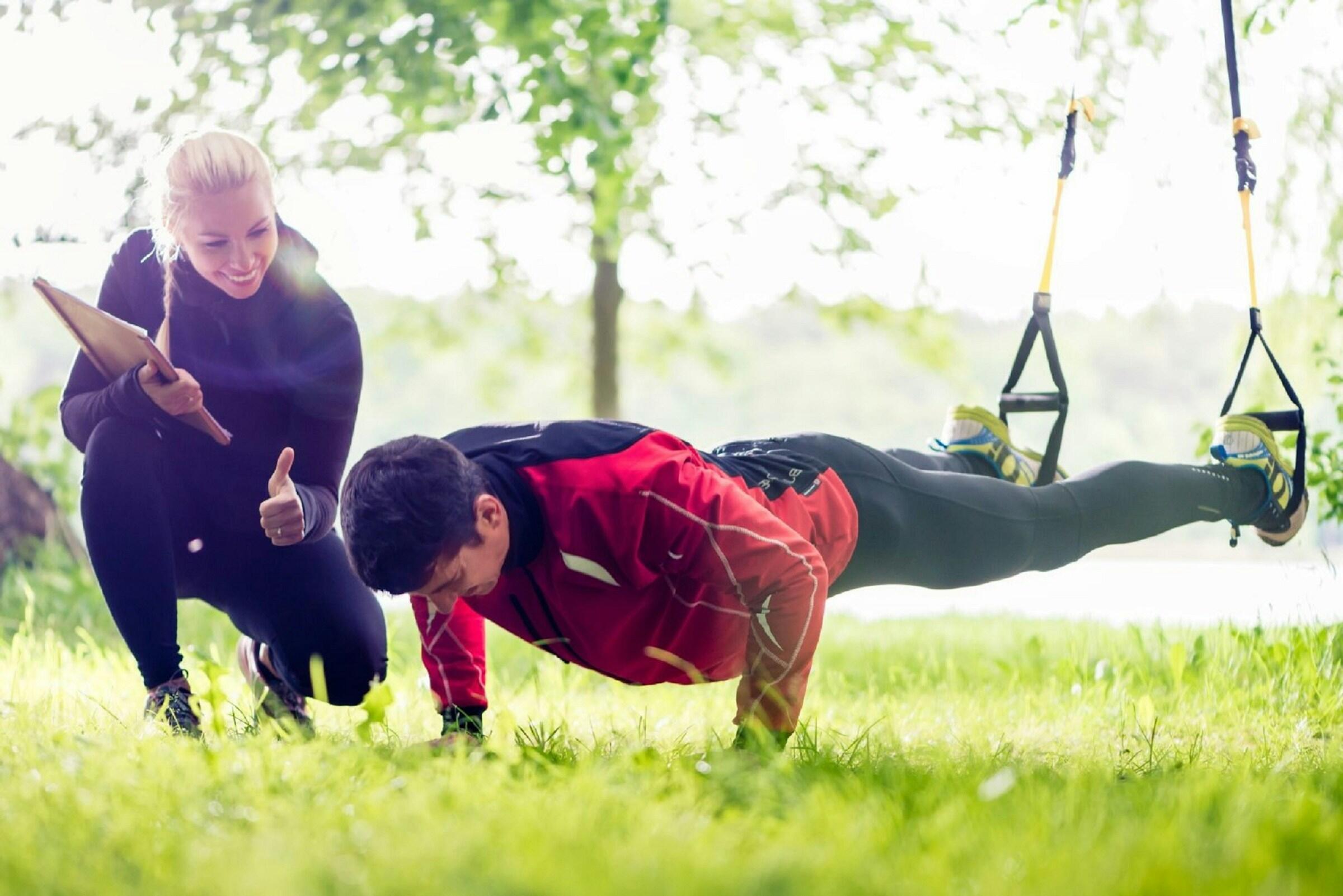 Personal training ulkona