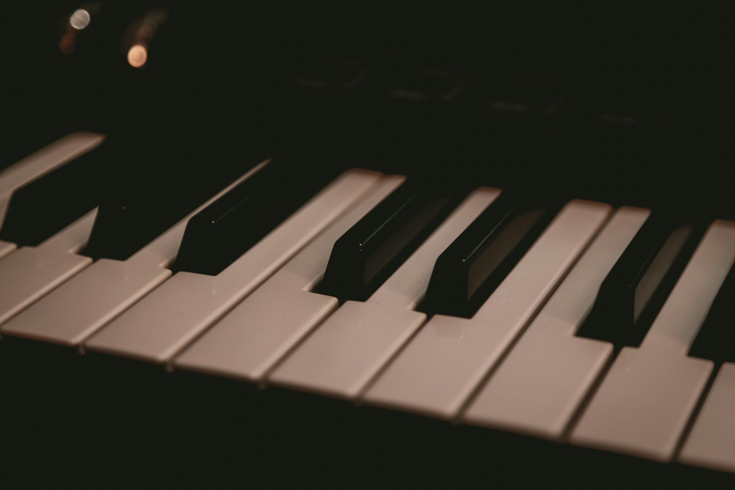 Valkoiset ja mustat koskettimet