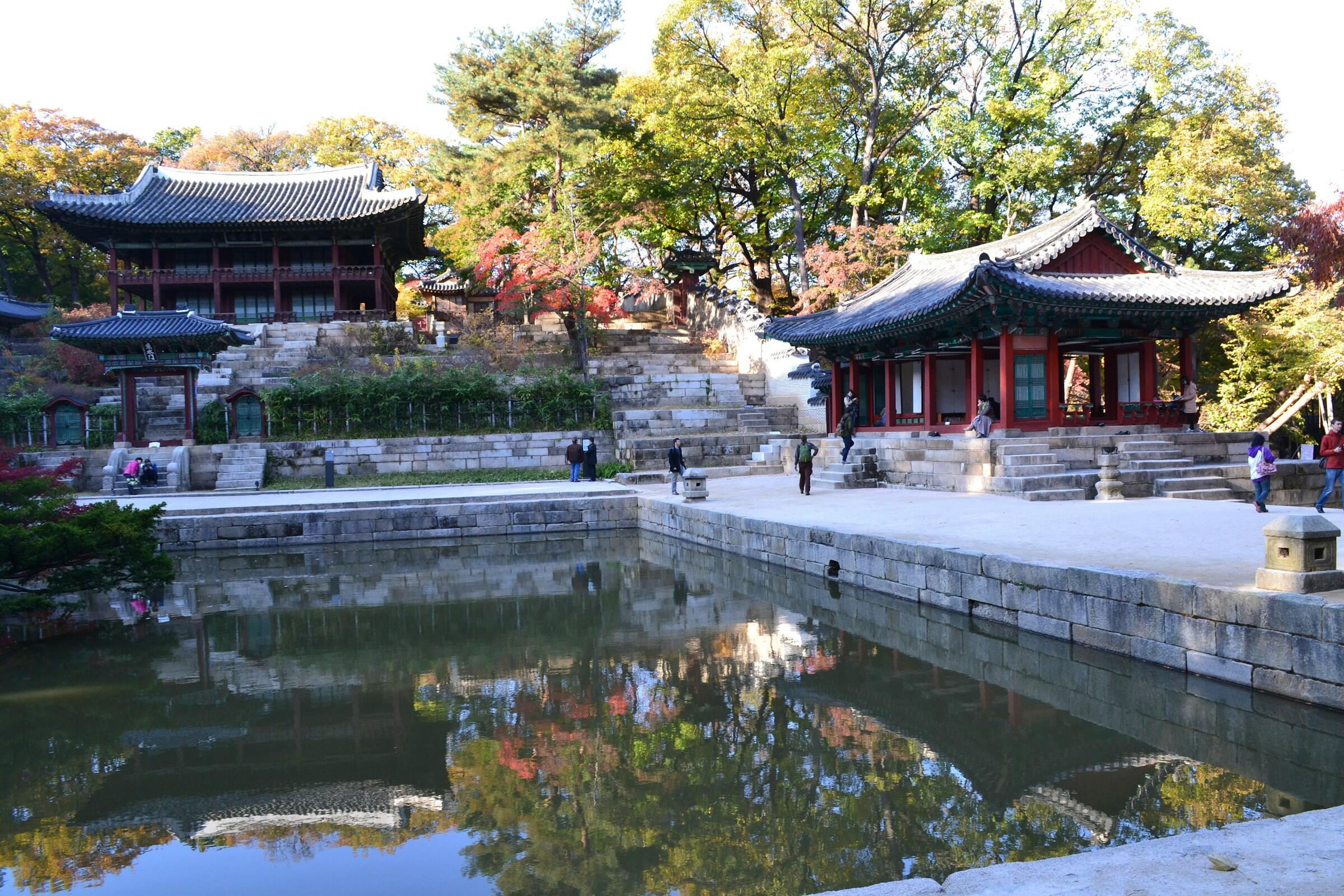 Changdeokgungin palatsin salainen puutarha