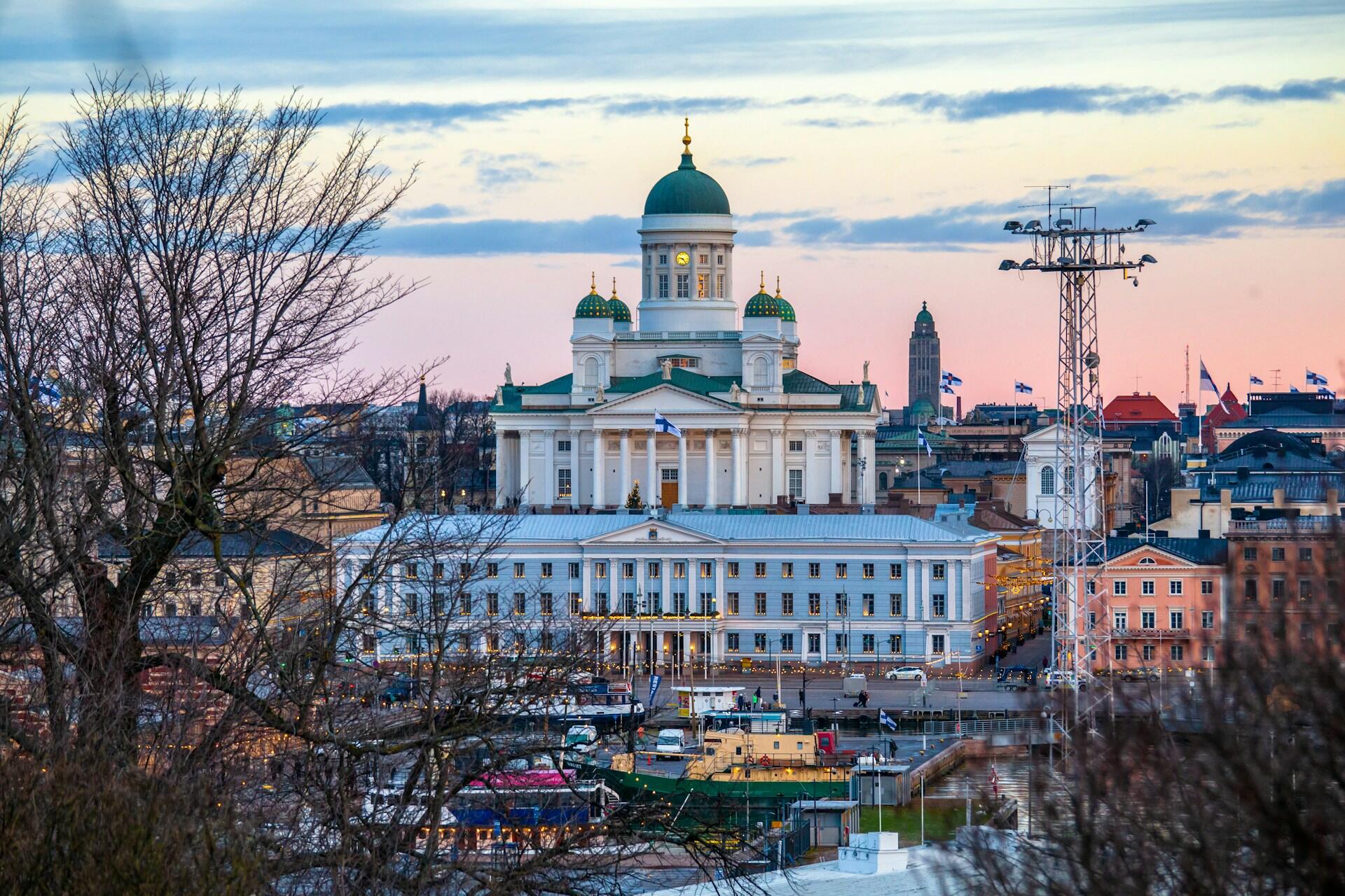 Kaupunkikuvaa Helsingistä