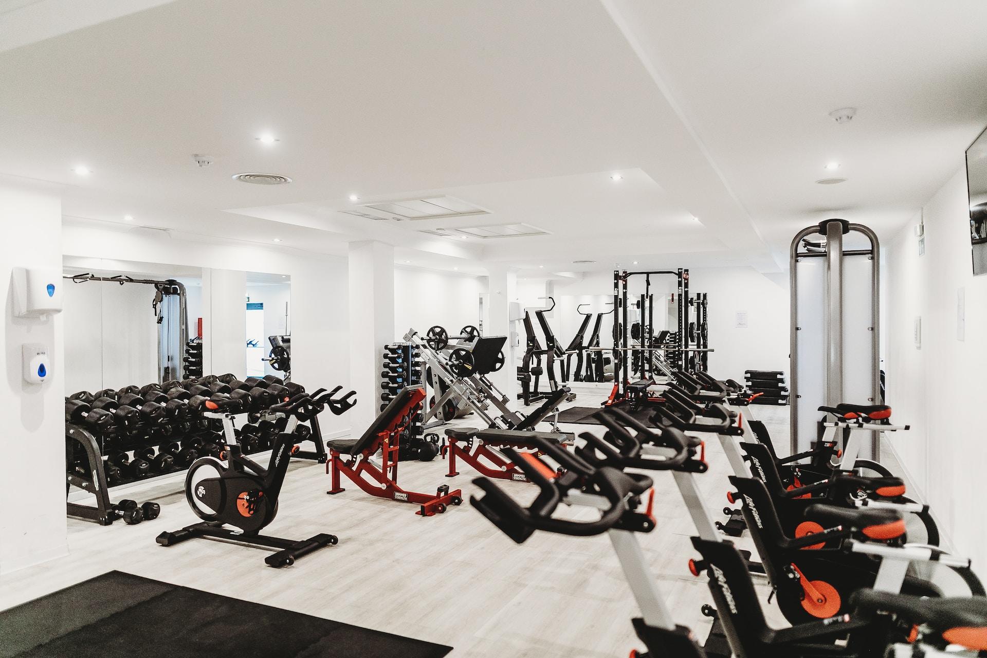 Privé gymzaal van personal trainer