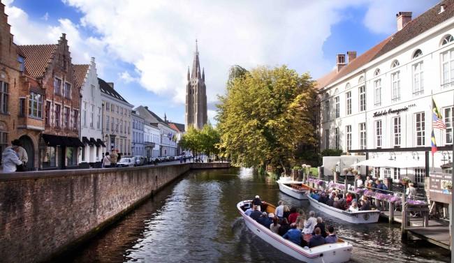 Doe de Engelse taaltest in Brugge met engelstalige toeristen.