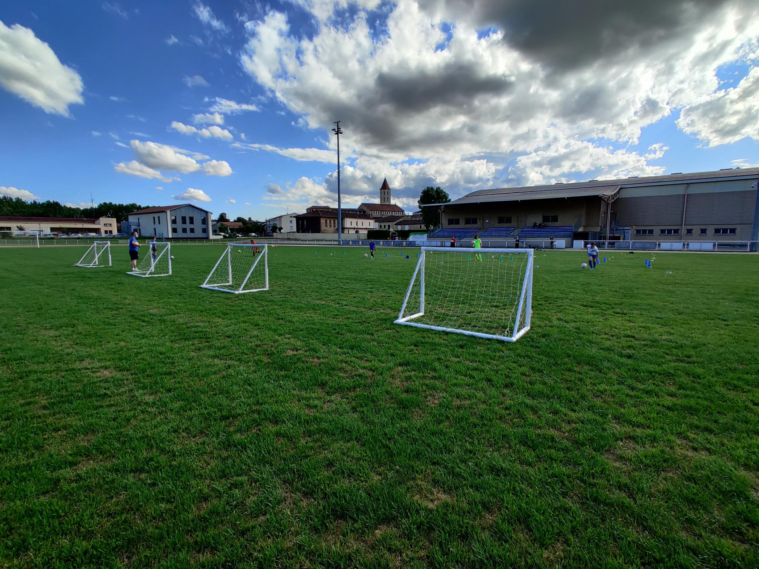 kleine doelen voor voetbal