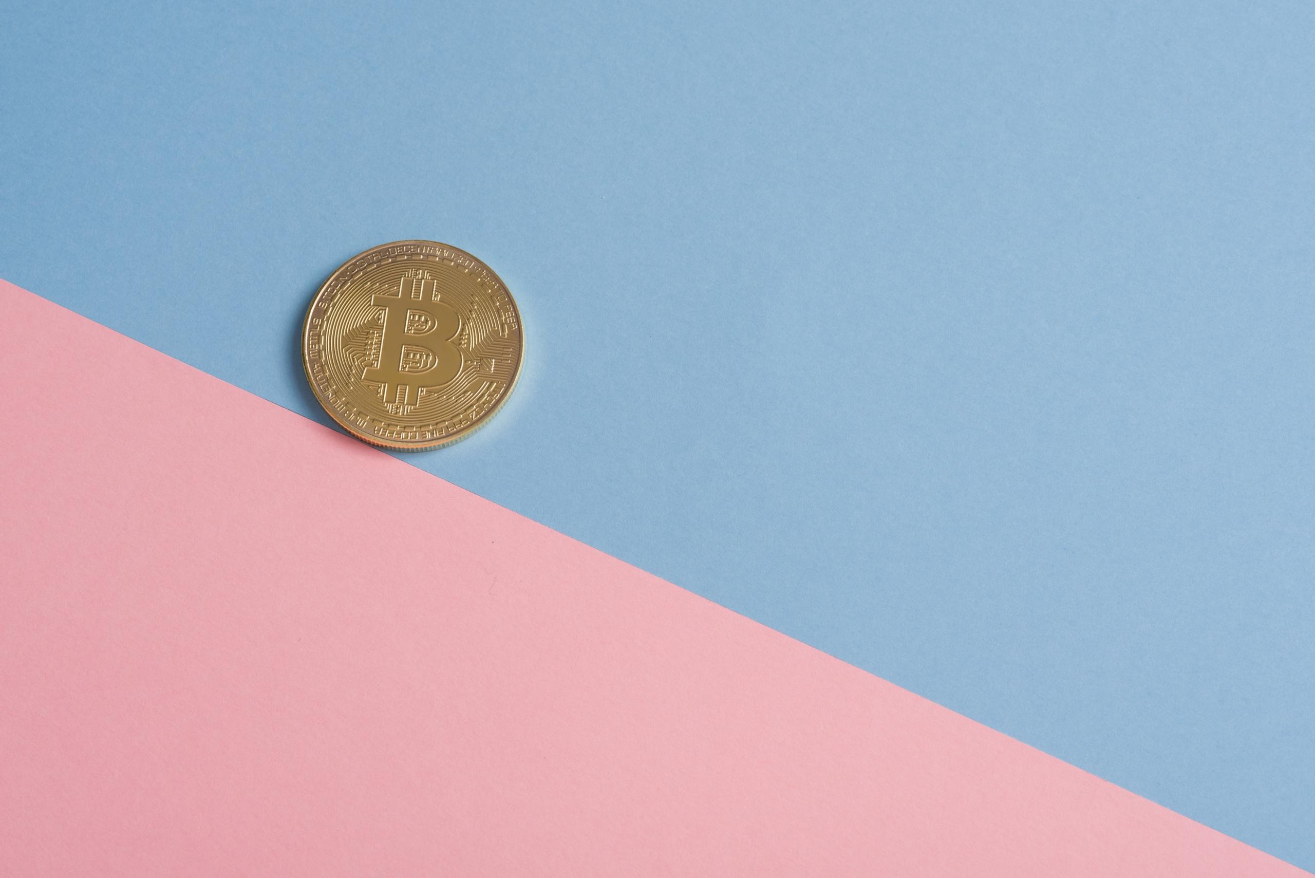 Bitcoin ligt op dalende lijn