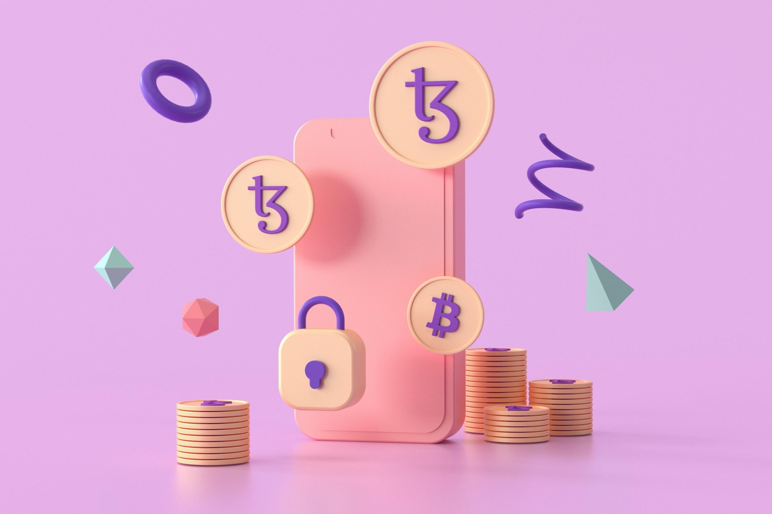 Crypto boven telefoon