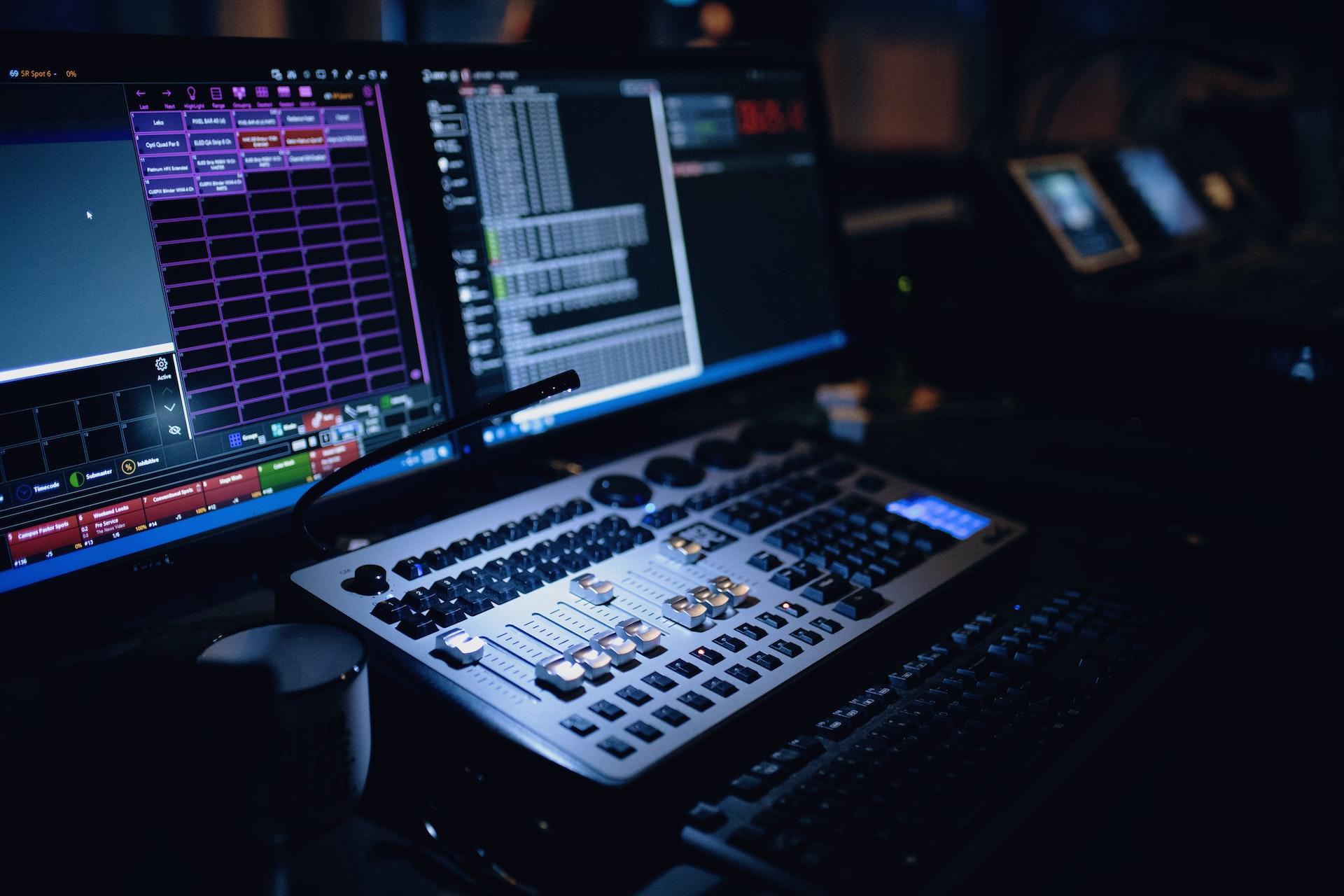 Computers met audiosoftware