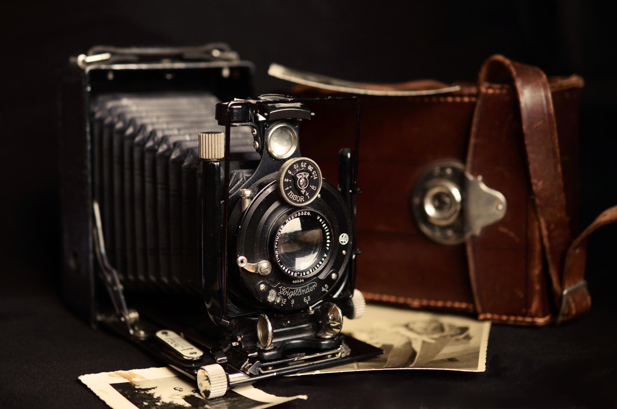 Oude foto camera 