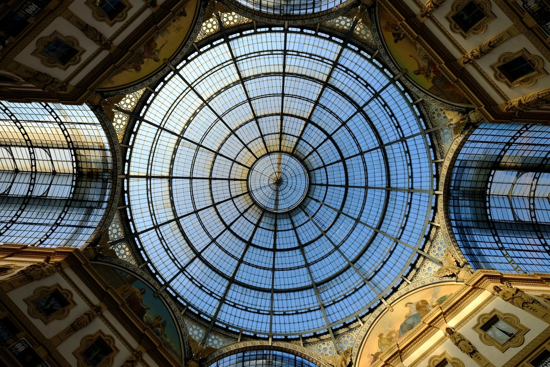 Koepel van Galleria Vittorio Emanuele, Milaan