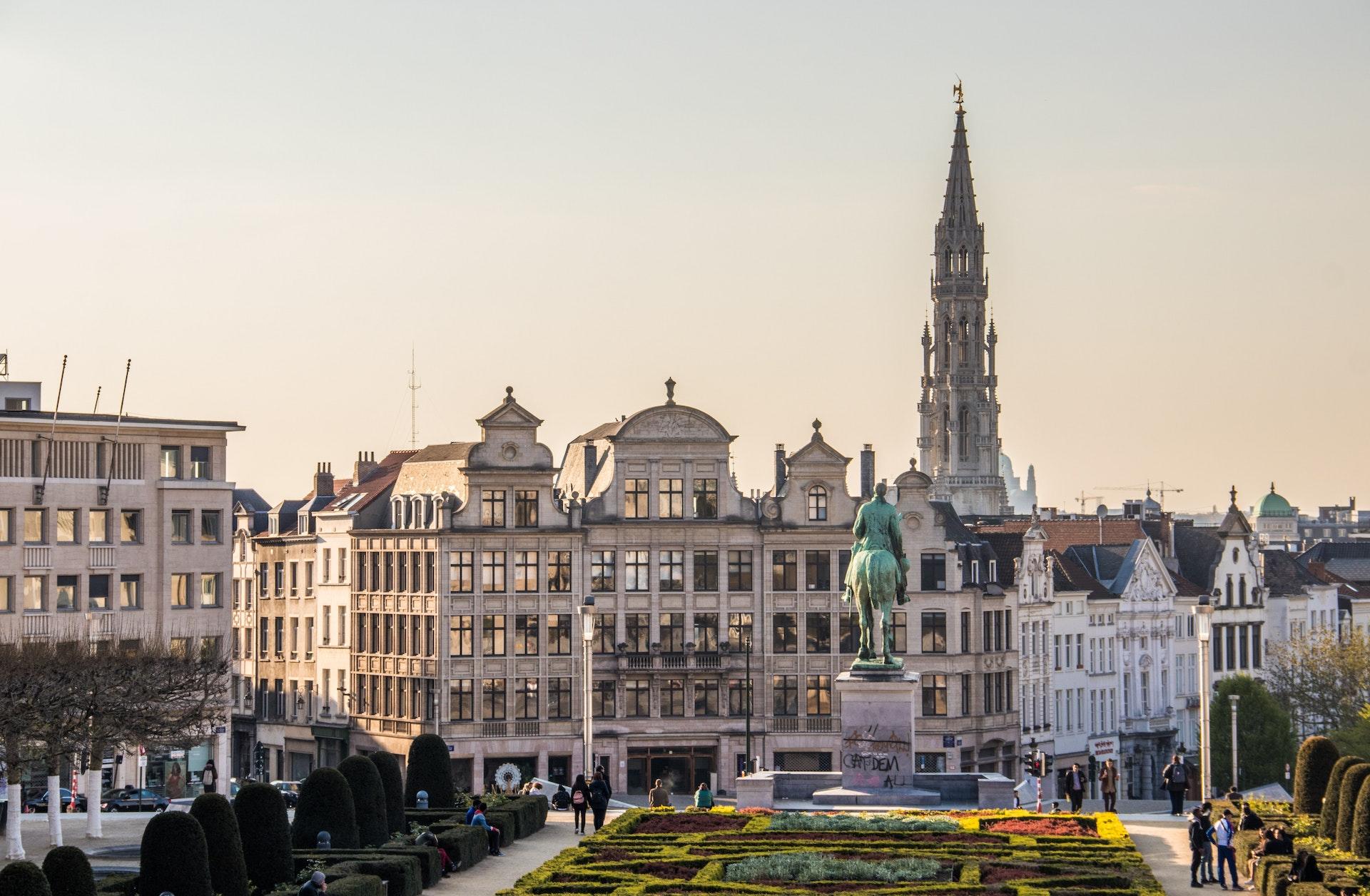 Standbeeld in Brussel