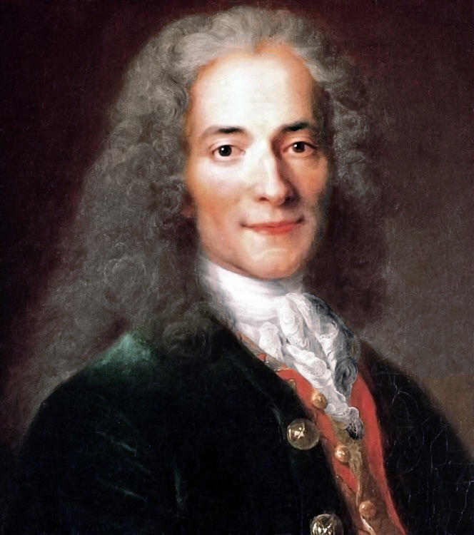 Afbeelding Voltaire Bron wikipedia, Credit: Publiek domein