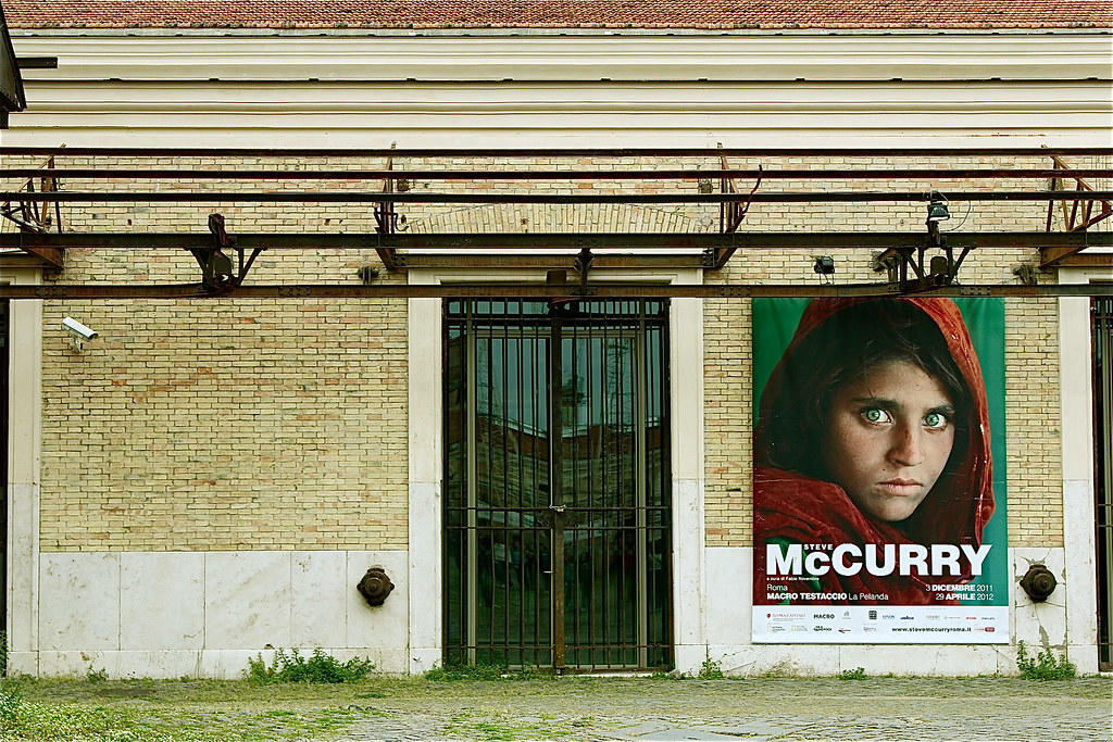 McCurry fotografeerde dit vluchteling meisje