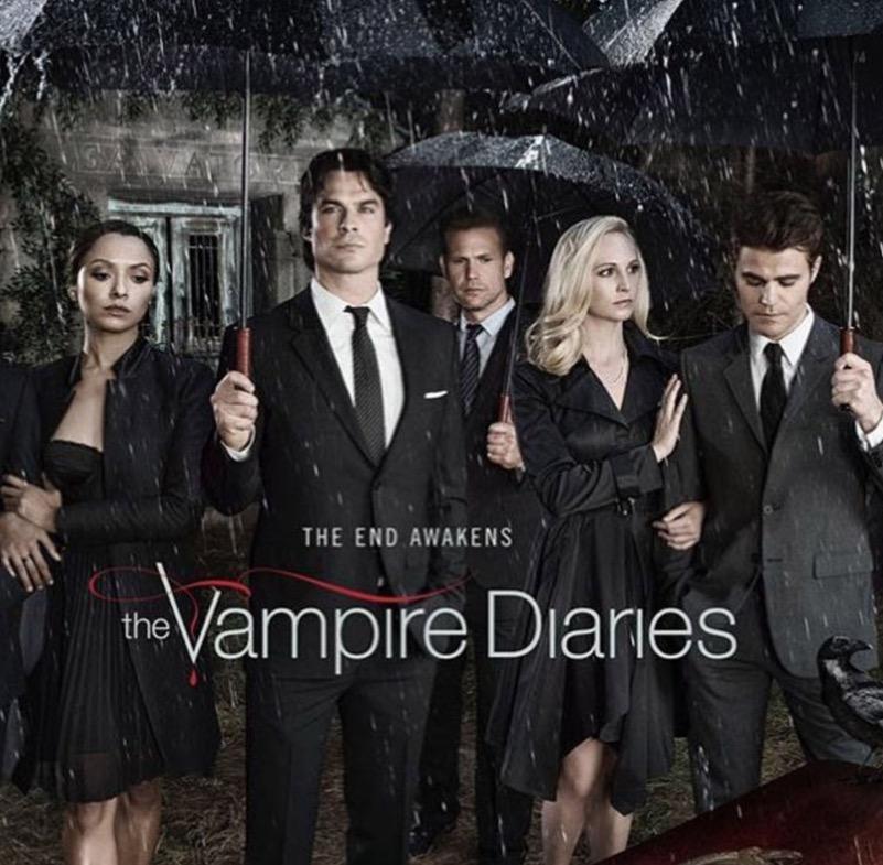 affiche série vampire diaries