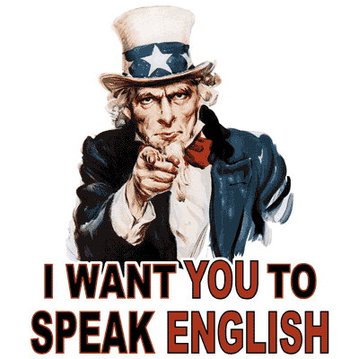 L'anglais est la langue la plus parlée dans le monde.