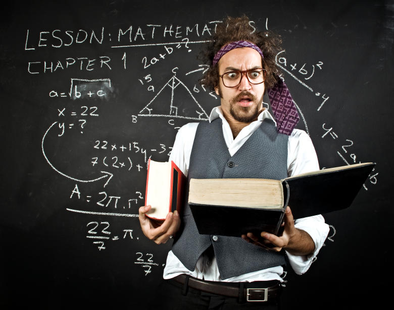 Les mathématiques ne sont pas faits que pour les personnes serieuses.