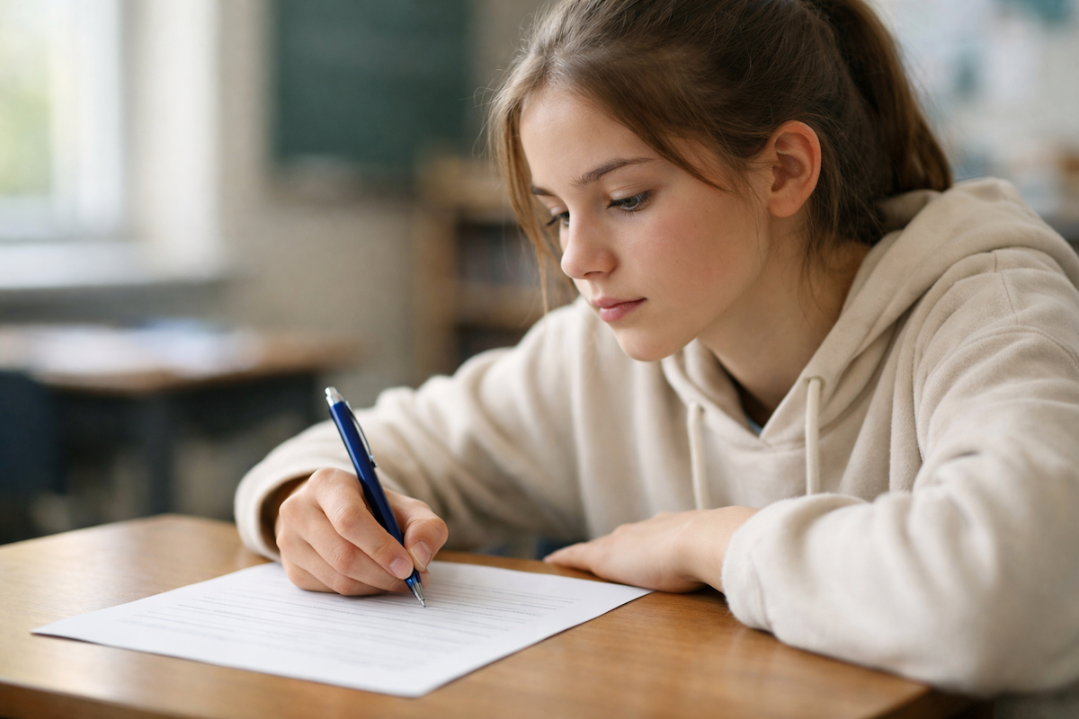 La rédaction représente 40 % de la note de l'épreuve de français au brevet des collèges 2026