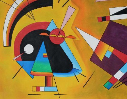 Les maths et la peinture sont intimement liés. De nombreux artistes ont intégré des formes géométriques dans leur oeuvres artistiques. Aussi bien dans le dessin que la sculpture.