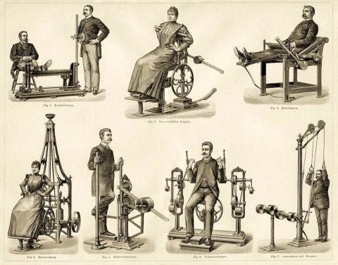 Comment s'entretenait physiquement la bourgeoisie d'antan ?