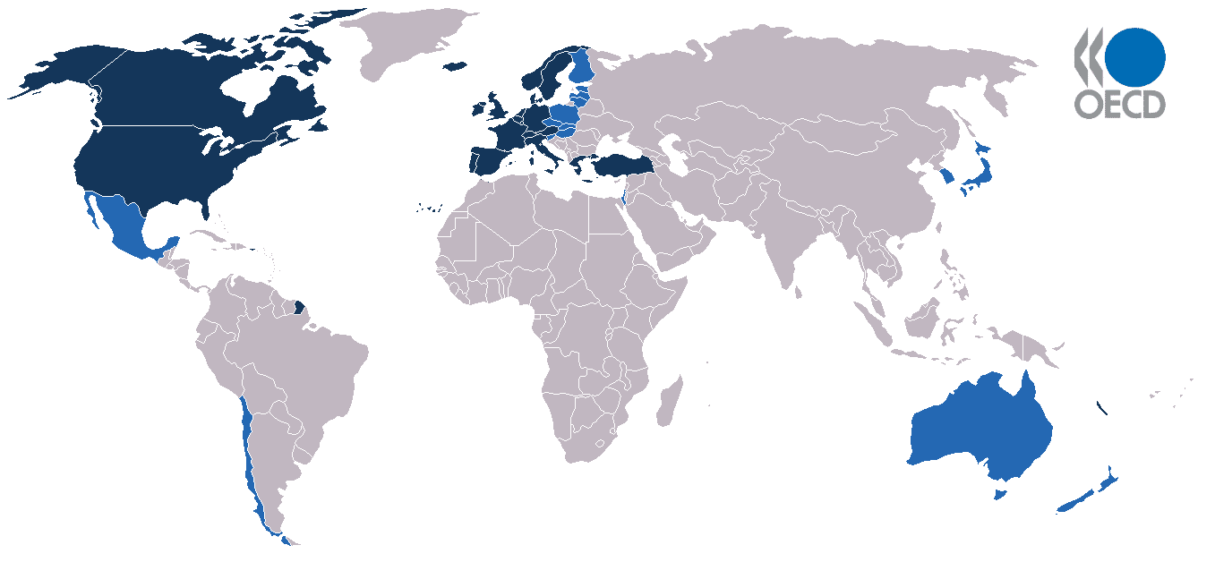 Quel est le niveau des élèves par nations ?