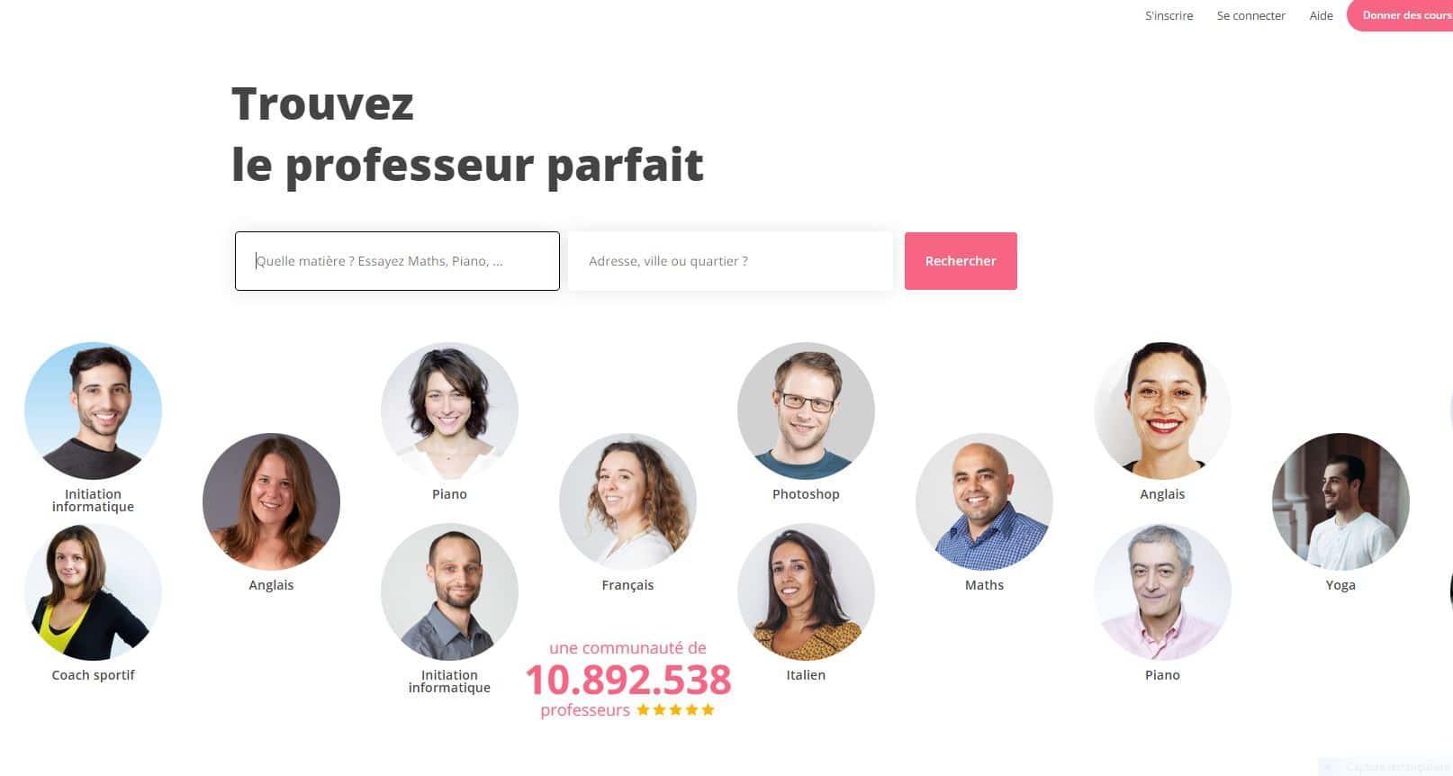 Comment savoir si le prof que l'on contacte est bien ?