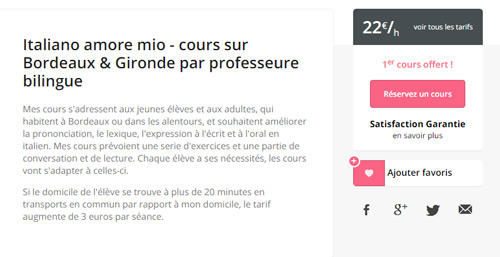 Quelles sont les méthodes pour réduire les frais des cours particuliers d'italien ?