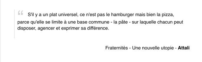 Partout dans le monde ou presque, vous pourrez commander une pizza ! 
