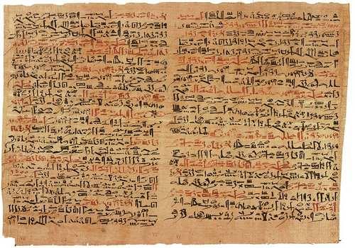 L'écriture sur papyrus détermina-t-elle le sens de droite à gauche ?