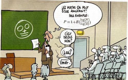 Les maths peuvent être amusantes. Demandez à votre prof particulier des exemples concrets de maths, dans la vie de tous les jours.