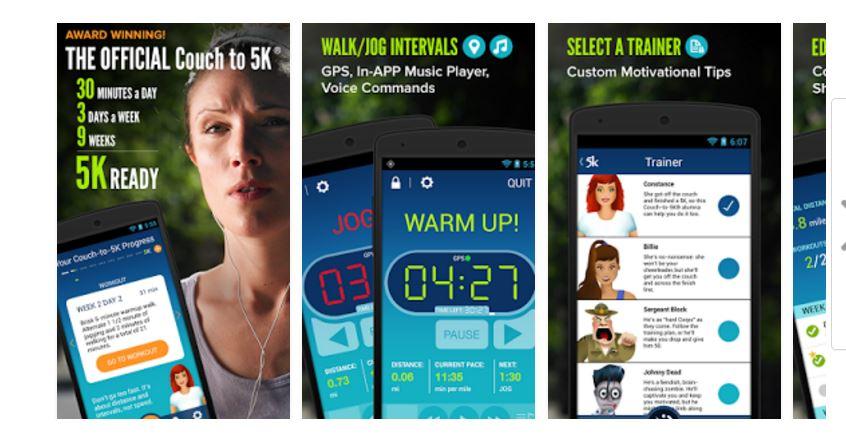 Très bien faite, l'appli couch to 5k vous permettra de courir 5 km en 30 minutes en quelques semaines.