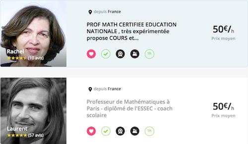 Pourquoi ne pas essayer Superprof ? Le premier de cours est souvent gratuit !