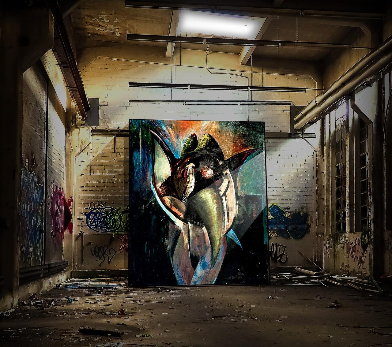L'art pictural, du travail d'orfèvre, à condition d'avoir de l'espace !
