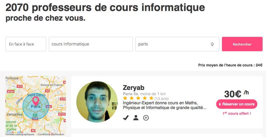 Pourquoi ne pas demander à votre prof s'il peut faire des cours par webcam ?