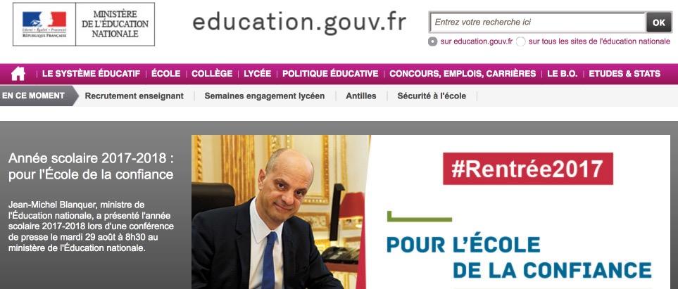 Le site éducatif de l'éducation nationale pour aider les élèves à s'orienter.