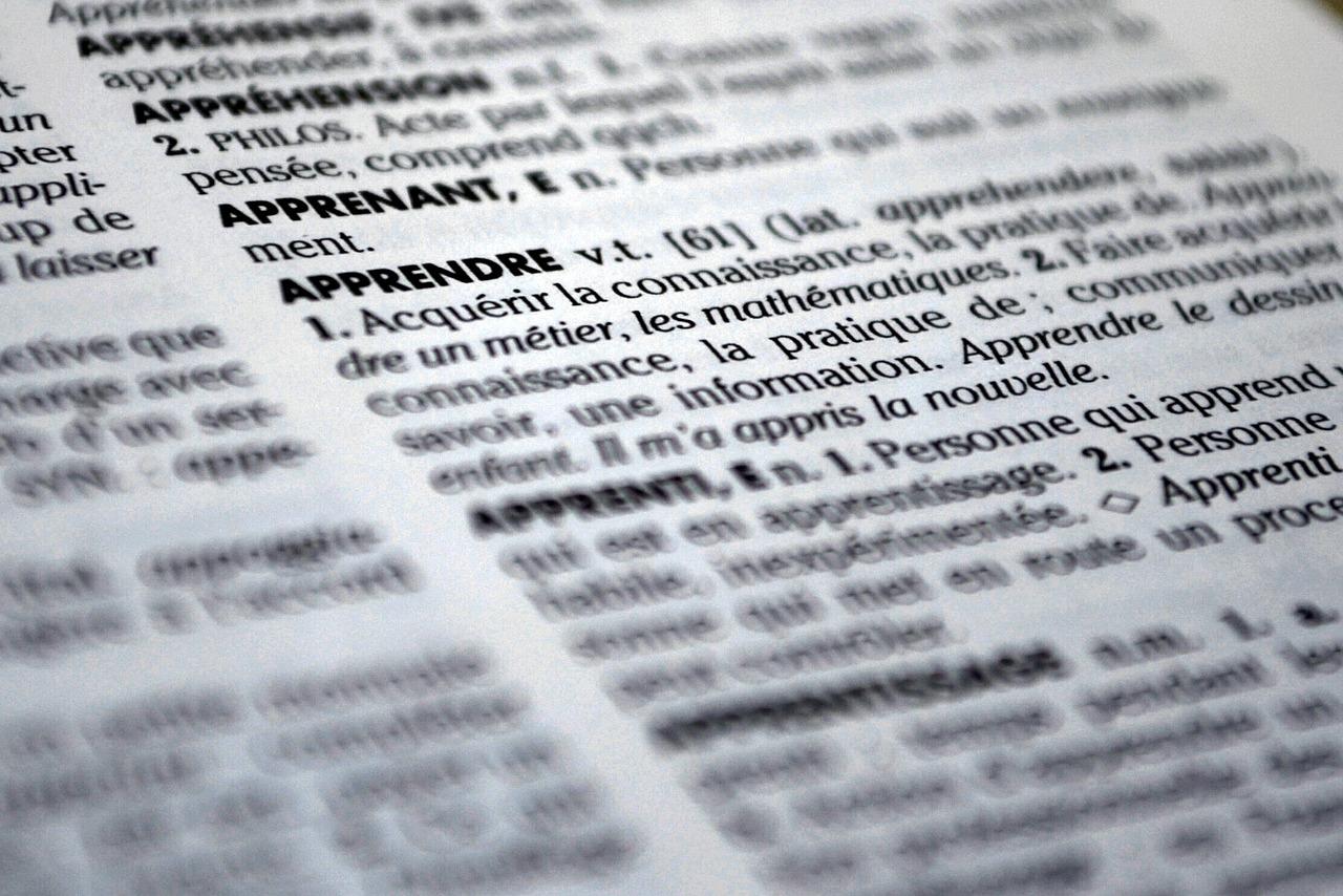 Apprendre de nouveaux mts français chaque jour vous permettra de progresser plus vite.