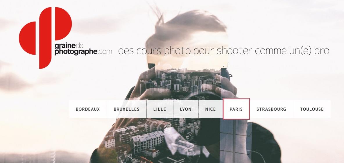 Apprendre la photographie à Paris grâce à des ateliers thématiques et techniques pour maitriser votre appareil photo.