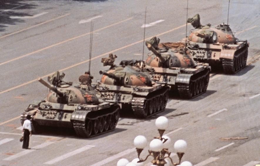 "L'homme de la place Tiananmen" est une des photos qui a marqué le XXe siècle.