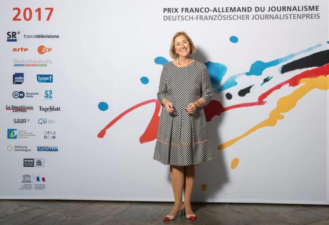 Les journalistes sont également mis à l'honneur dans les liens franco-allemands. 