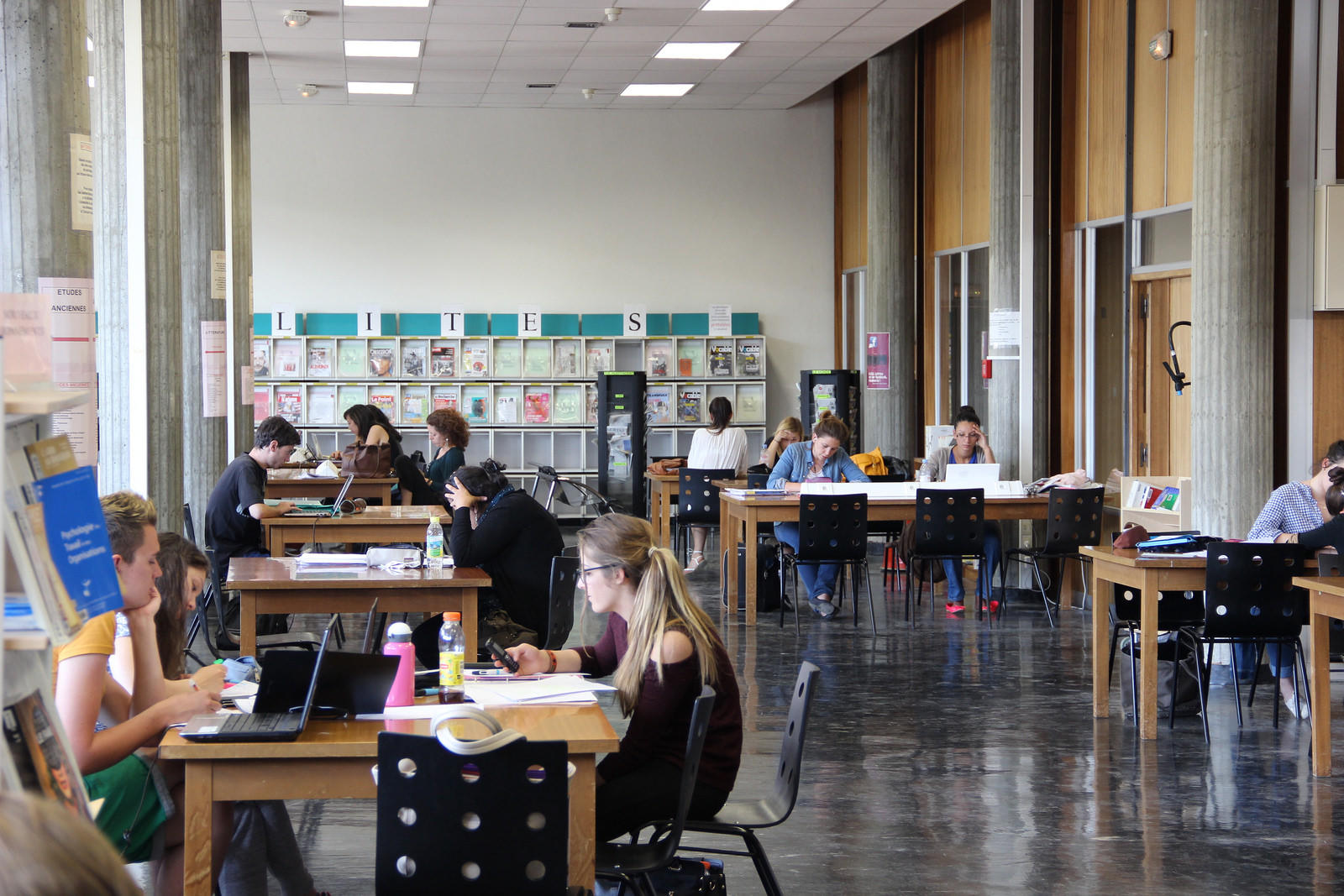 La "BU", quel autre meilleur lieu pour enseigner ?