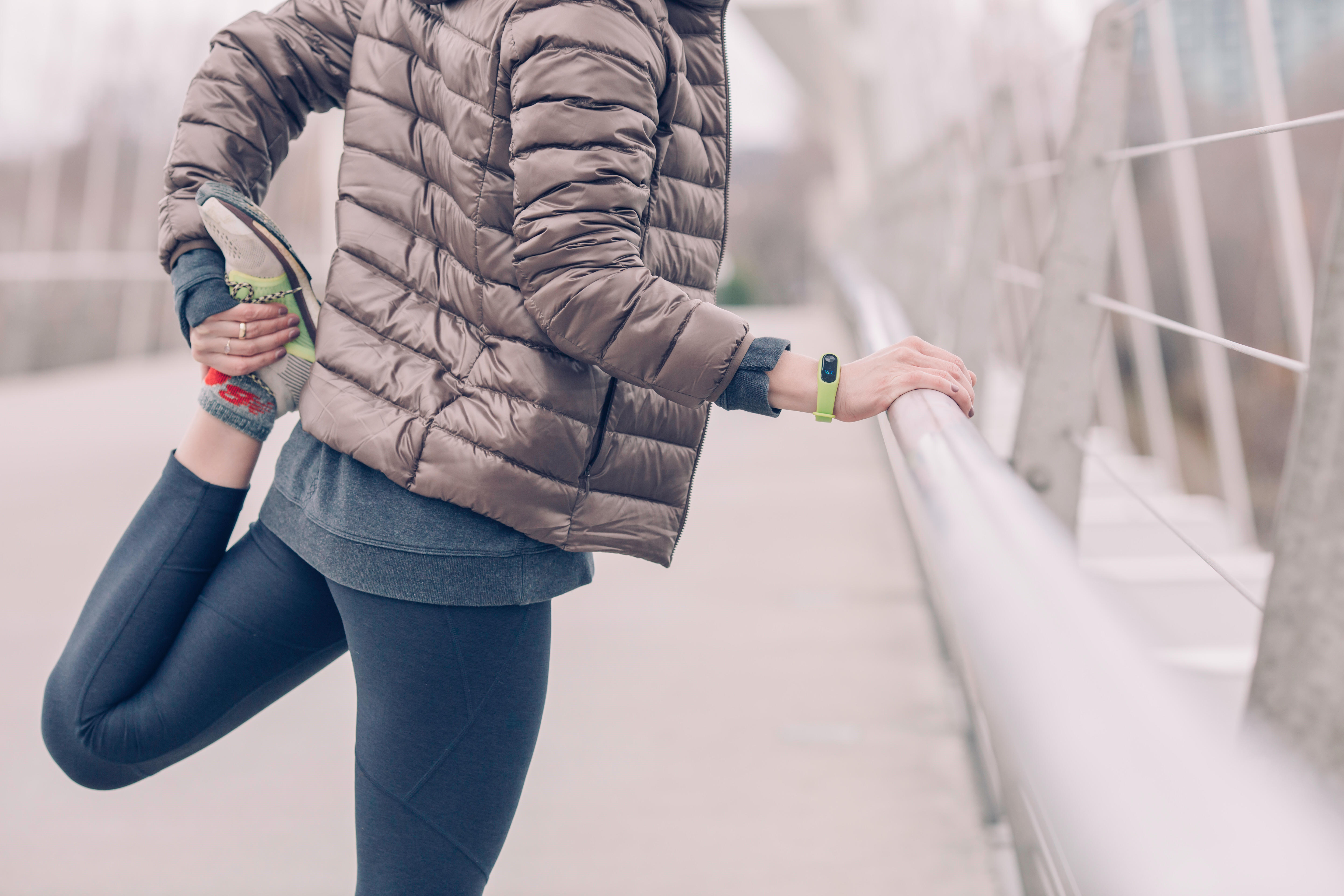 Le yoga permet de mieux s'étirer après un jogging !