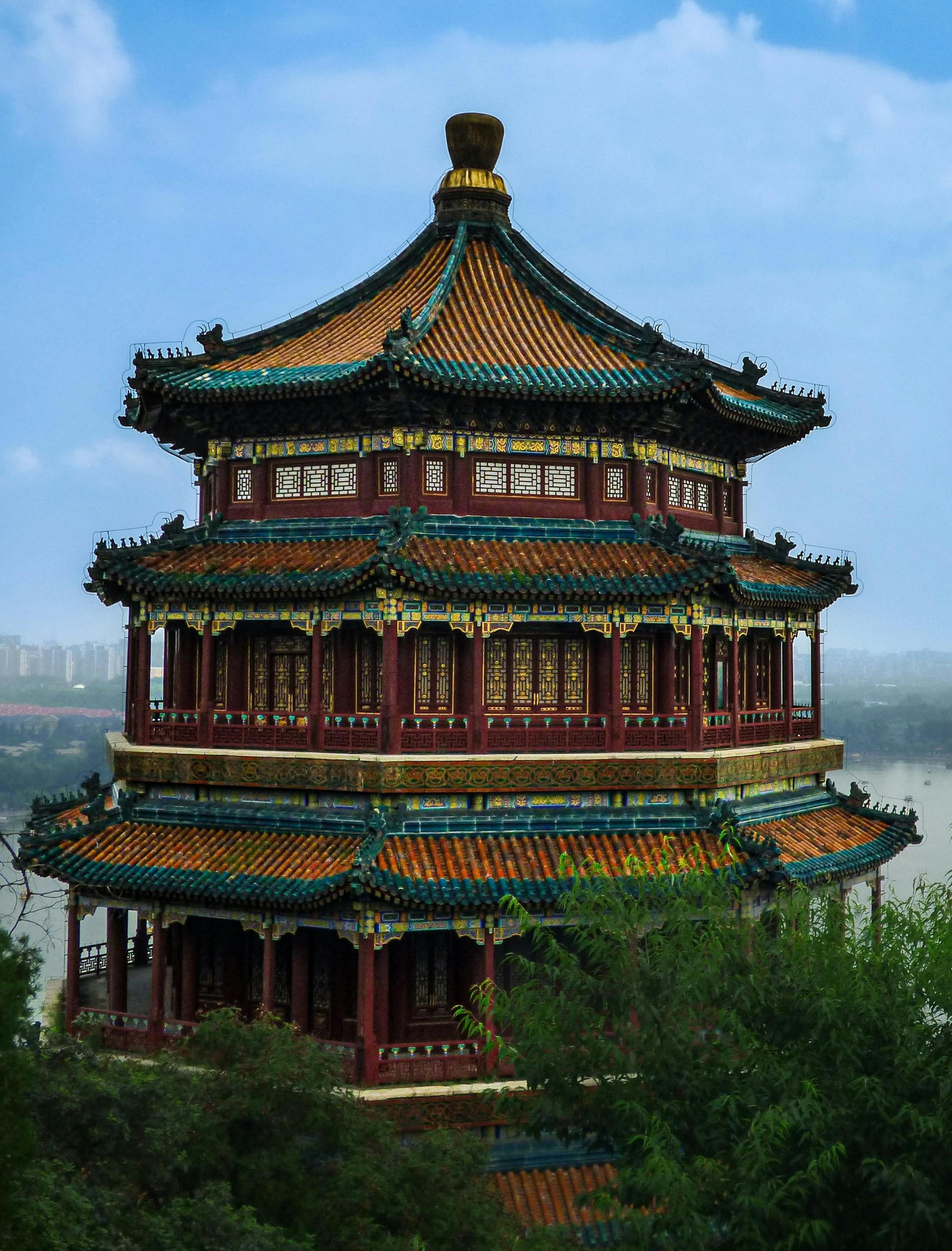 Le Palais d'été en Chine