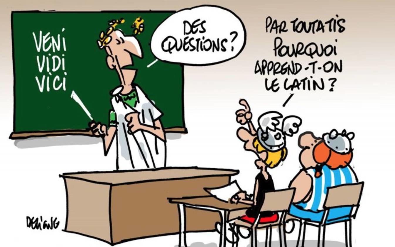Pourquoi des noms romains se retrouvent dans la langue française ?