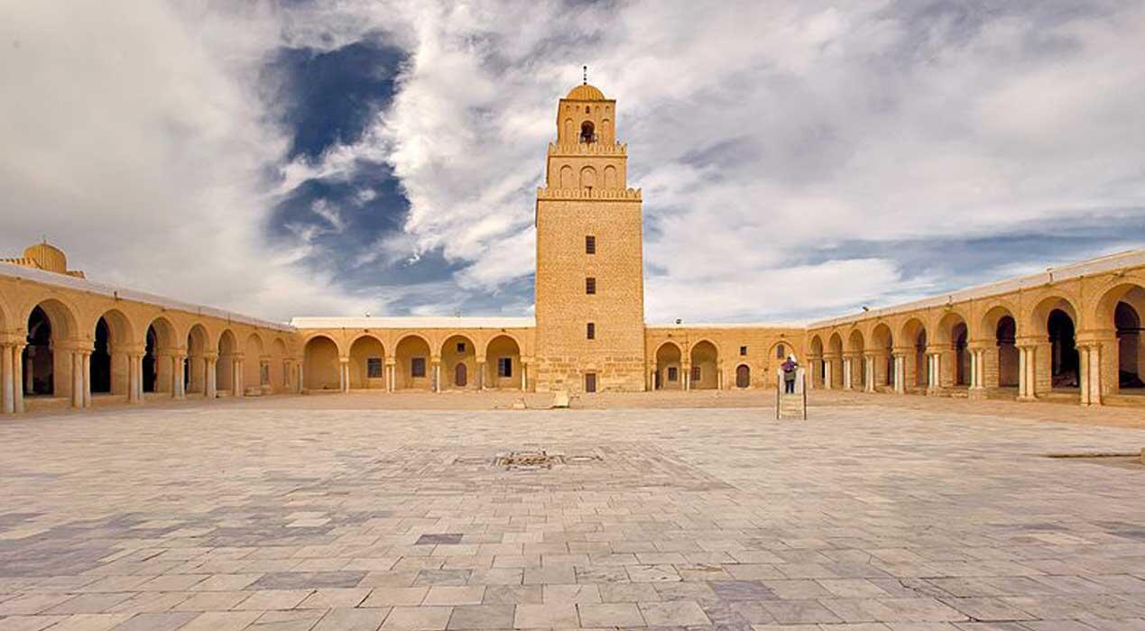 Photo de la Grande Mosquée de Kairouan en Tunisie