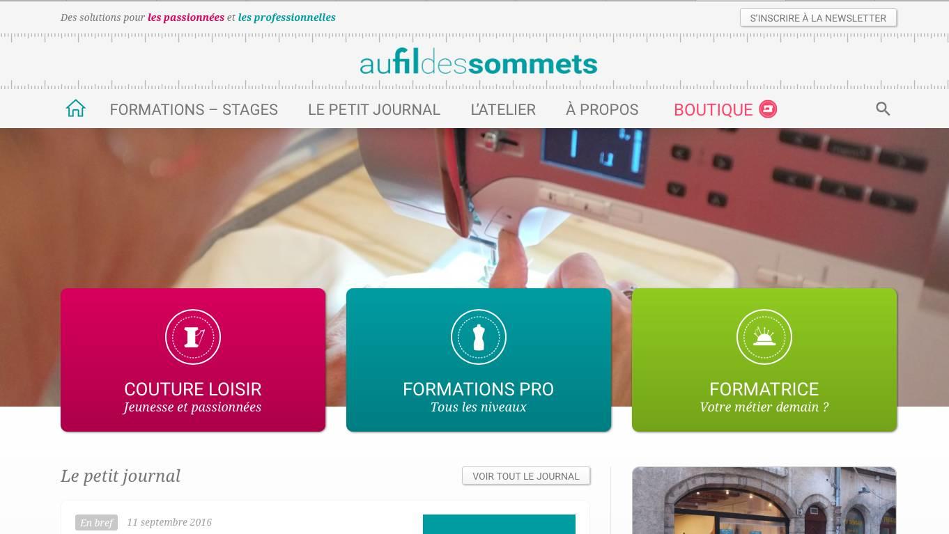 Dans quelle structure peut-on apprendre à coudre ?