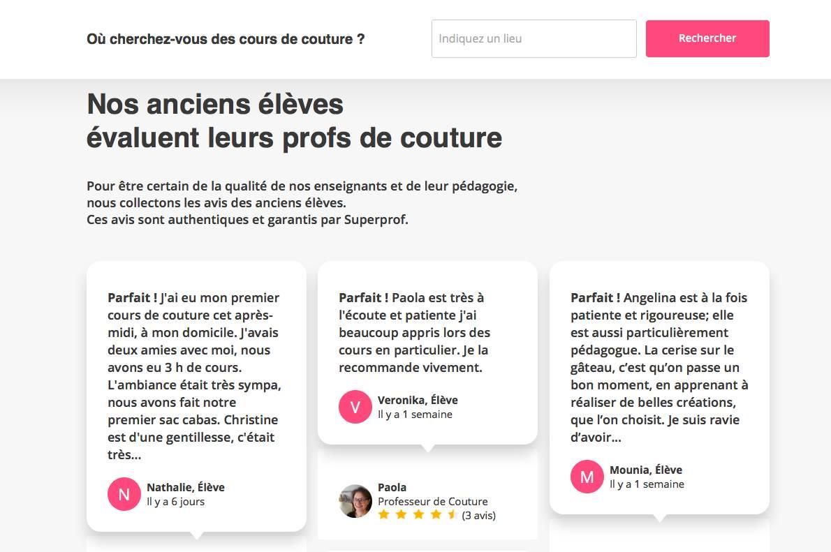 Comment choisir son professeur de couture ?