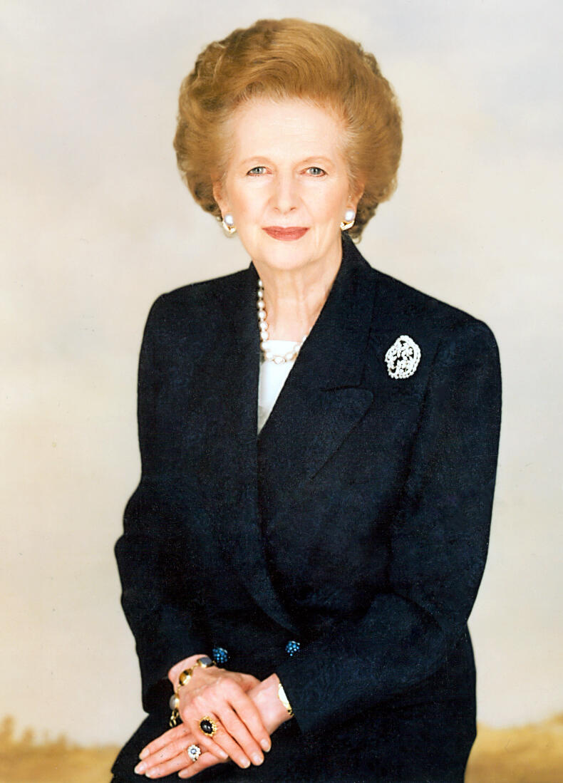Photo de Margaret Thatcher (crédits : probablement Terence Donovan)