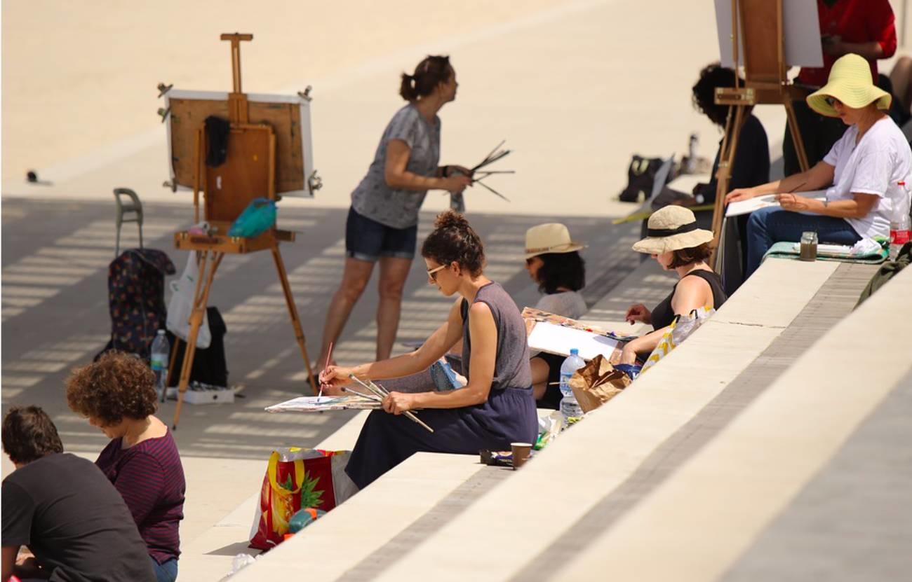Quelles sont les options de cours de peinture acrylique ?